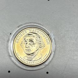 2007-D $1 George Washington Presidential Dollar