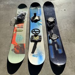 Snowboards With Bindings