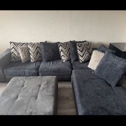 Sectional W/ottoman