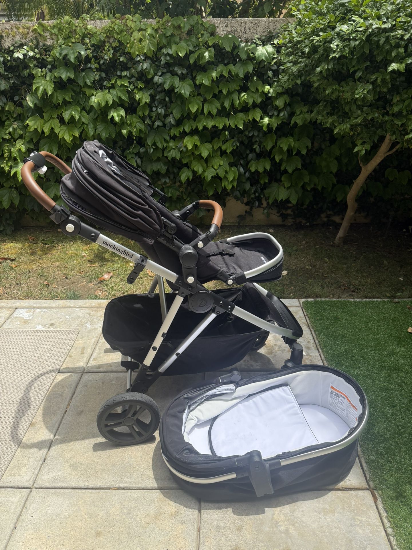 Mockingbird Single To Double Stroller With Bassinet