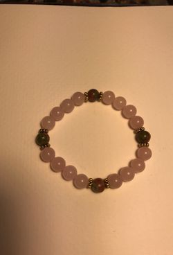 Rose quartz bracelet