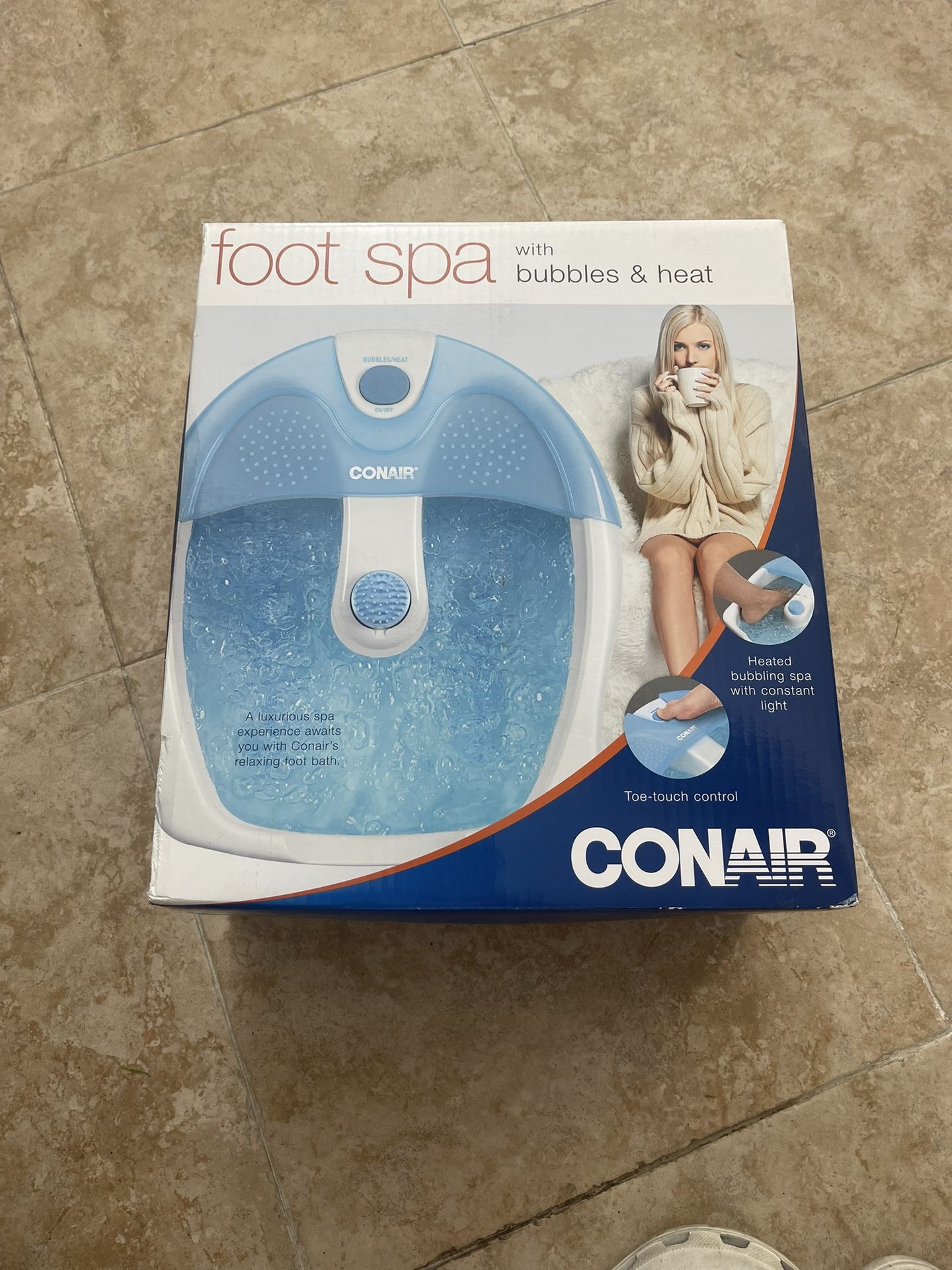 Conair Foot Spa With Bubbles And Heat