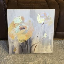 Floral Canvas Wall Art by Danhui Nai • 20” x 20”