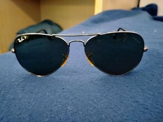 Rayban Polarized Aviator Sunglasses