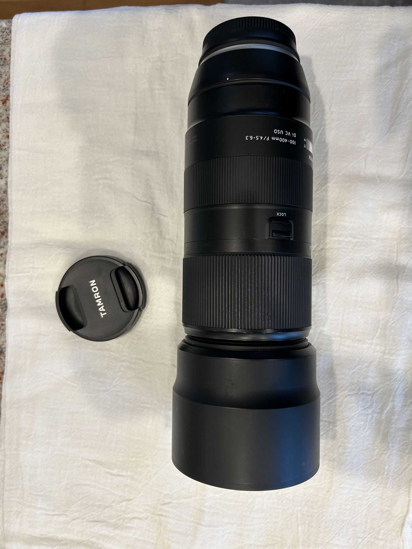 Tamron 100-400mm F/4.5-6.3 Di VC USD, model AO35