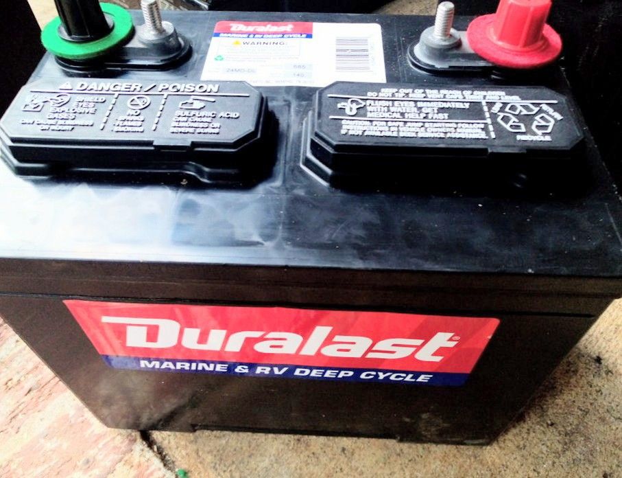 Duralast group 24 Marine RV Deep cycle battery perfect condition