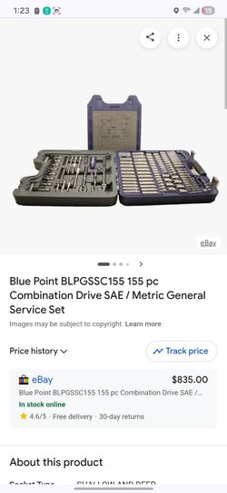 BLUE POINT TOOL SET