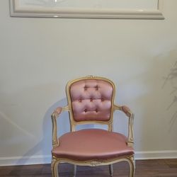Antique Italian Venetian Baroque Style Accent Chair 