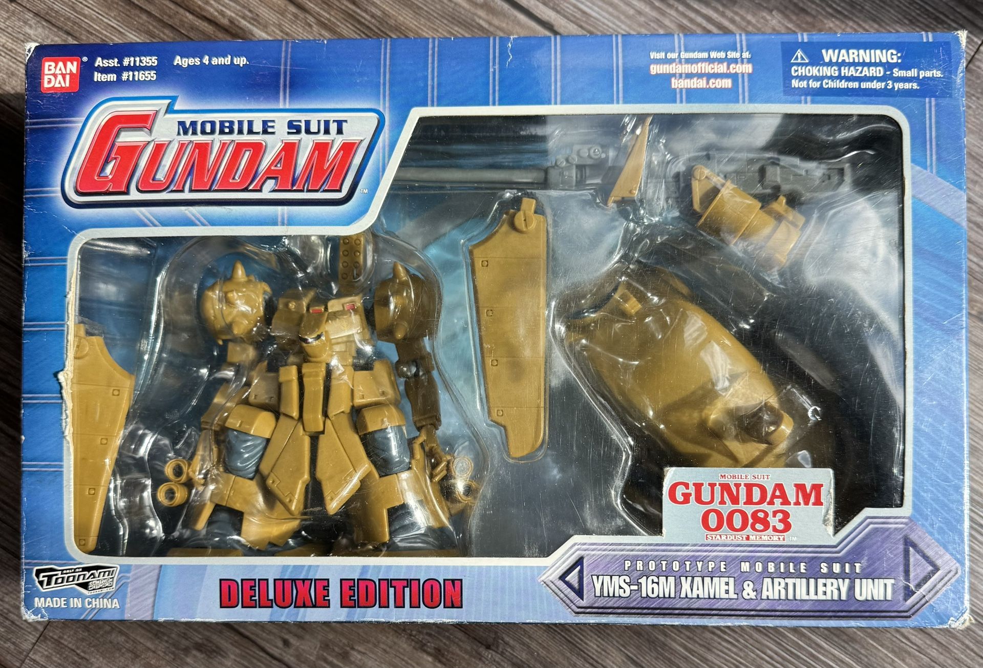 GUNDAM - YMS-16M Xamel & Artillery Unit - Action Figure BANDAI