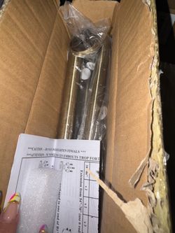 New curtains rod