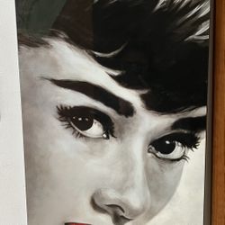 'Glamorous' by Frank Ritter, 2009 Homage to screen legend Audrey Hepburn