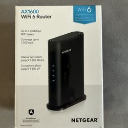 Netgear  AX 1600 WiFi 6 Router 