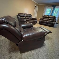 🚨🚨PRICE is Real !!!!$1625 Sofa loveseat & chair Recliner sets delivery available!!Order Now!!!!  