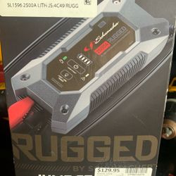 Schumacher Hi Performance Lithium Jump Starter, NEW!
