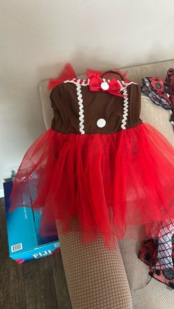 Gingerbread Girl Halloween Costume Dress