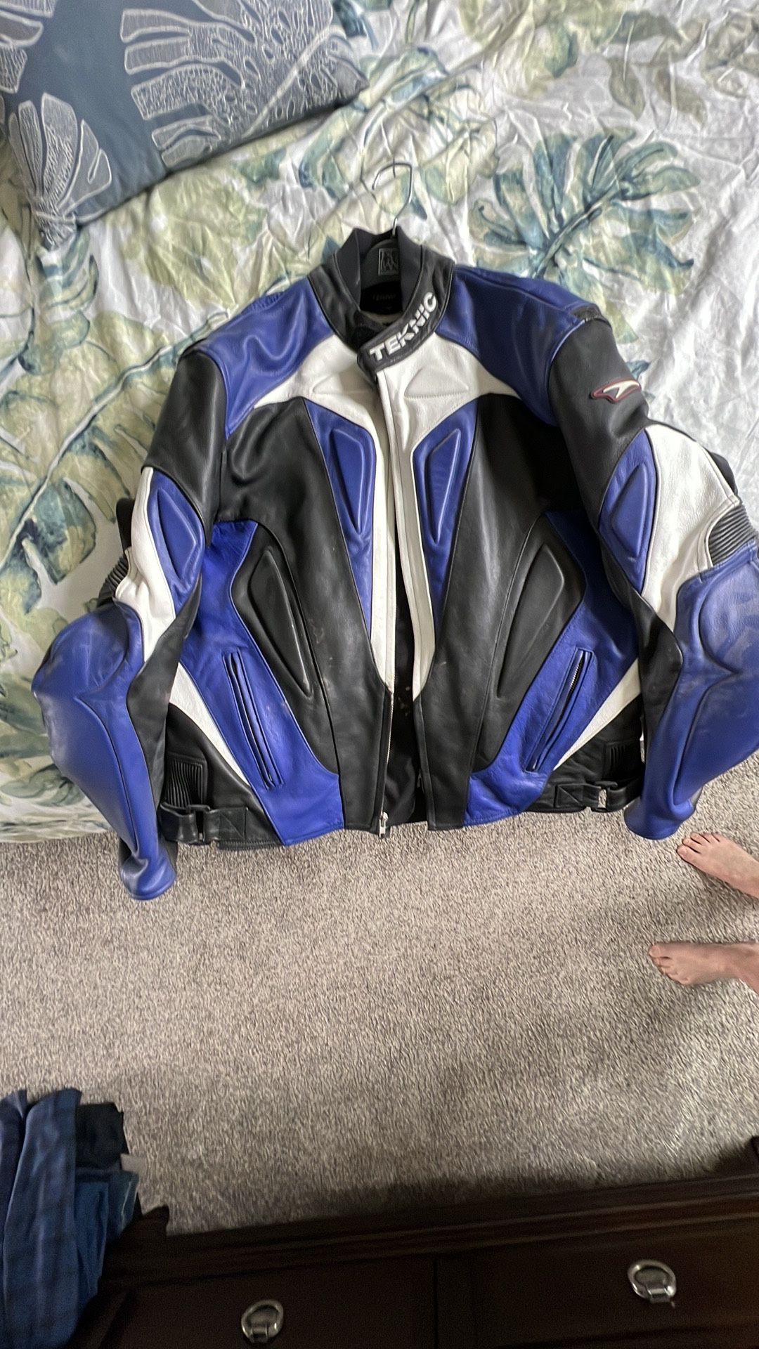 Teknic Leather Motorcycle Jacket