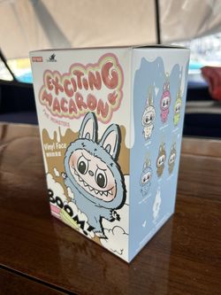 Exciting macaron Labubu by POPMART. 1 Authentic Blind box