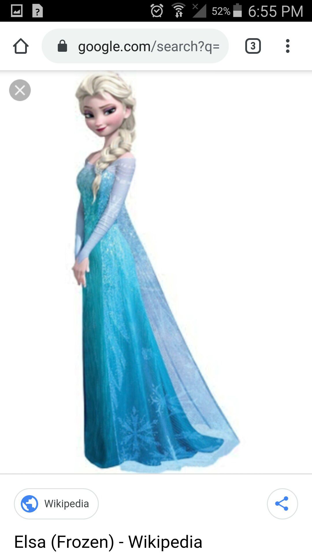 Frozen Elsa Costume