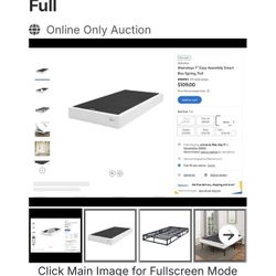 7 In Full Box Spring 