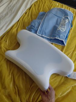 New memory foam neck pillow designed for CPAP also good for side sleepers and backsleers
