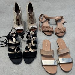 Steve Madden, Express And Chinese Laundry Sandals