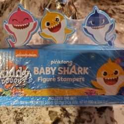 Baby Shark Figure Stampers, New, Sealed Box