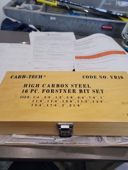 High carbon 16 PC bit set