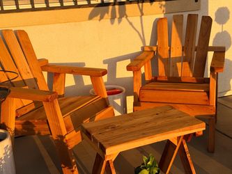 Adirondack patio set