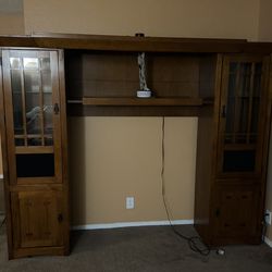 Wooden Entertainment Center