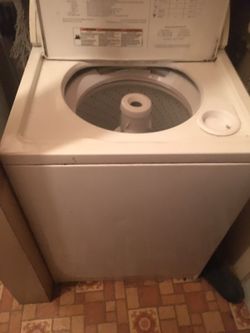 Washer and dryer