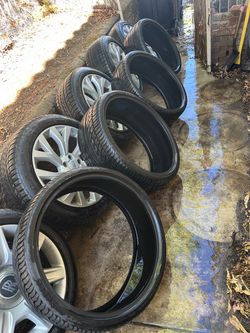 Nearly new 24” versatyre crx4000 tire set