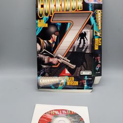 Corridor 7 Alien Invasion PC CD-ROM Video Game 1994 w/ Box