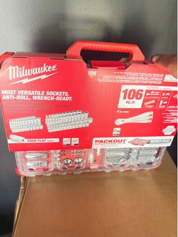 Milwaukee 106 pc sockets set