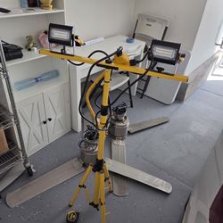 Fixed Dual-Head Halogen Work Light