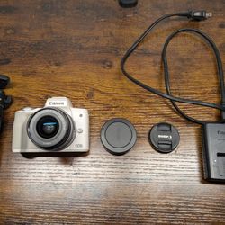 Canon M50 Mark II Creator Kit - Camera, Lens, Tripod, Bag & More!