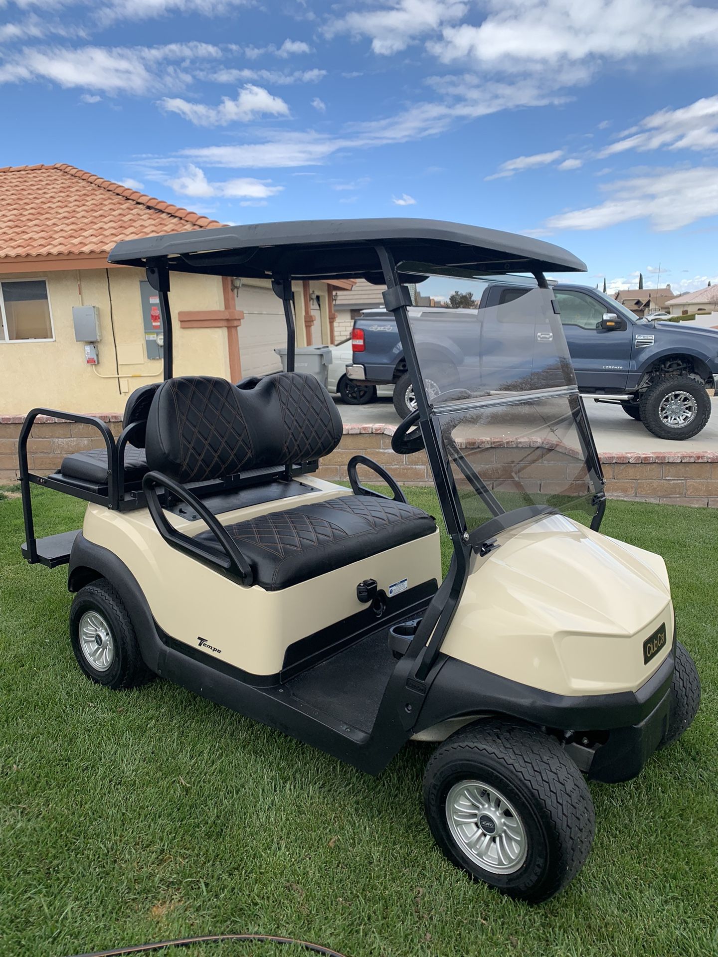 2020 Club Car Tempo Golf Cart  New Trojan Batteries 