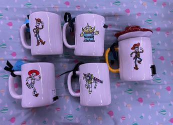 Disney Pixar Toy Story Rae Dunn Mugs