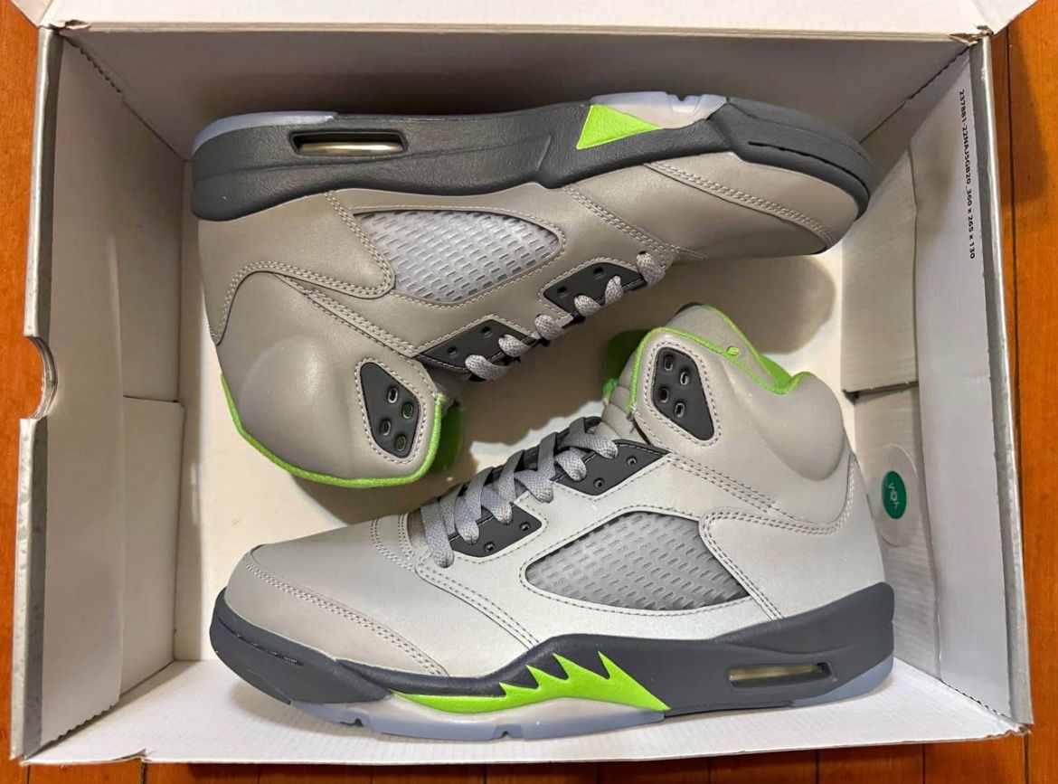 jordan 5 retro green beans 