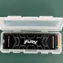 2TB Kingston FURY Renegade PCIe 4.0 M.2 NVMe Internal SSD (SFYRS/2000G)