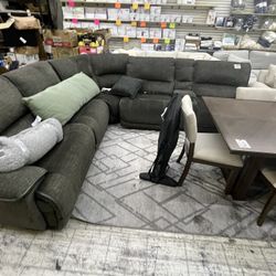 Sectional Recliner Couch 