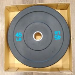 OLYMPIC BUMPER WEIGHT PLATES.
