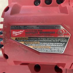 Milwaukee M18 FUEL 1in. D-Handle Extended Anvil High Torque Impact Wrench with One-Key — Tool Only, Model# 2868-20