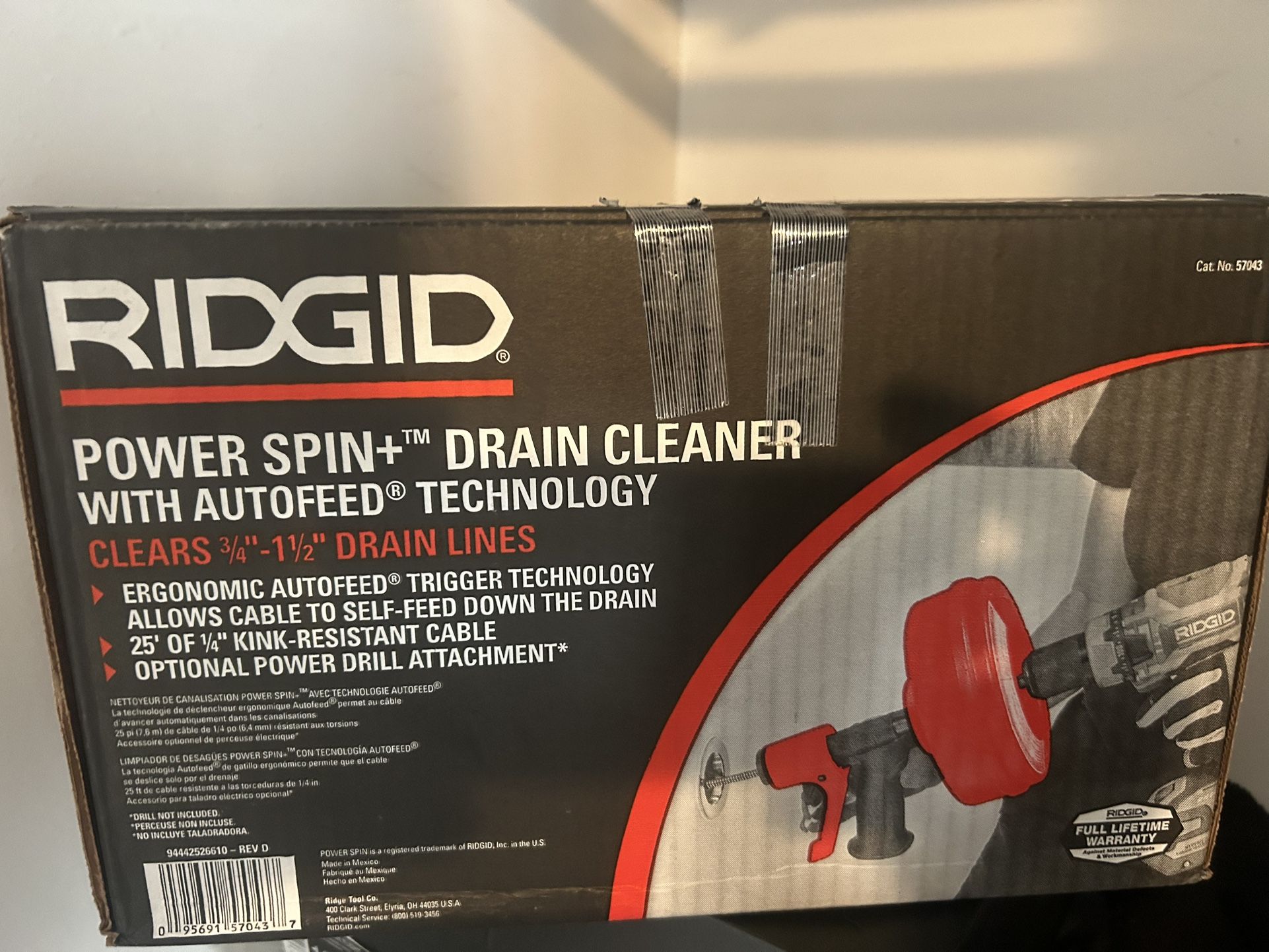 Ridgid Drain Snake