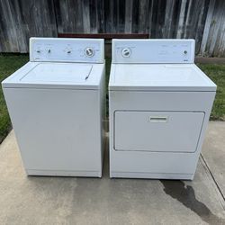 Kenmore washer & dryer 