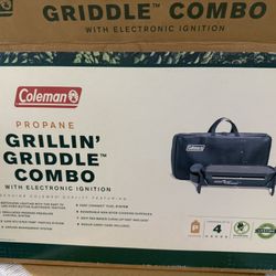 Coleman Propane Grill/griddle