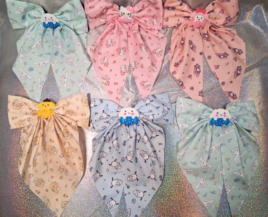 New Hello Kitty & Friends Hair Bows - $3 Each Or 2 For $5