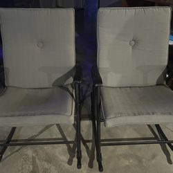 Oversized Padded Rocking Chair