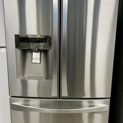 Stainless Steel Kenmore Elite 4 Door Refrigerator