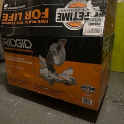 Ridgid 12 inch miter saw