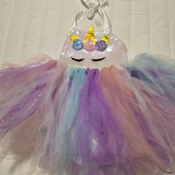 Unicorn Dress Size 4 To 6